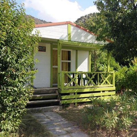 Chalet 4 personen - Chalet (2 kamers, 30m²), terras