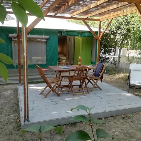 Bungalowzelt 4 personen - Zeltbungalow (2 Zimmer, 21m²) - Keine Sanitäranlagen (weder WC noch Bad)