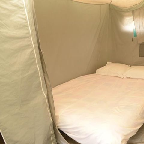Bungalowzelt 4 personen - Zeltbungalow (2 Zimmer, 21m²) - Keine Sanitäranlagen (weder WC noch Bad)