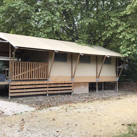Lodge 6 persons - Lodge Jasmin 34m² - 3 bedrooms - kitchen - shower room