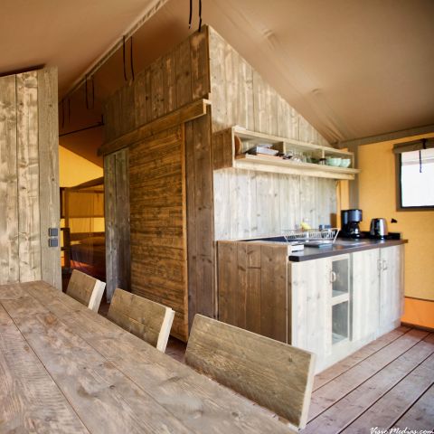 Lodge 6 persons - Lodge Jasmin 34m² - 3 bedrooms - kitchen - shower room