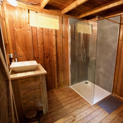 Lodge 6 persons - Lodge Prairie 30m² + 15m² mezzanine - 2 bedrooms - spa-kitchen - shower room