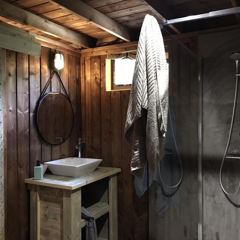 Lodge 4 persons - Lodge Essentiel 30m² + 15m² mezzanine - 2 bedrooms - kitchen - shower room