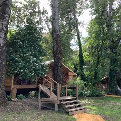 Lodge 4 persons - Canal Lodge - 25m2 - 2 bedrooms - kitchen - no bathroom