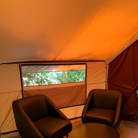Lodge 4 persons - Lodge Clairière - 25m2 - 2 bedrooms - kitchen - spa - no sanitary facilities