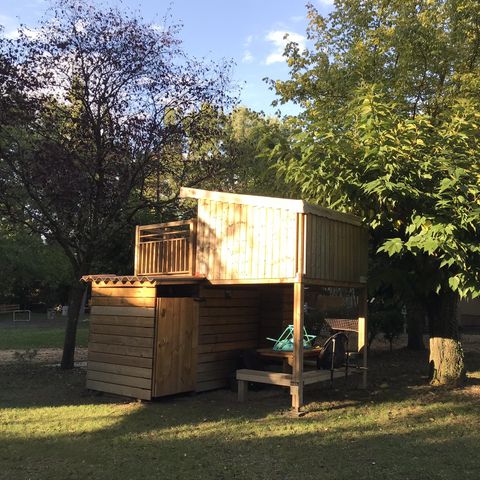 Chalet 2 persons - Star cabin - with WC and washbasin - micro kitchen without water - without shower