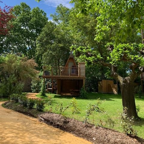 Chalet 2 persons - Cabane perchée source - without shower - with toilet and kitchen