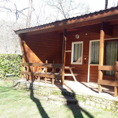 Chalet 4 personen - Chalet Nature, ohne Sanitäranlagen