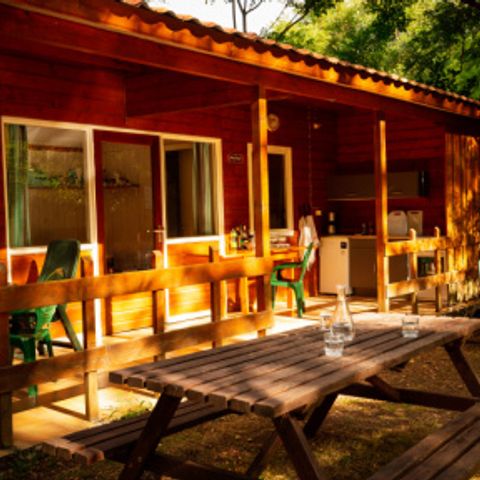 Chalet 4 personen - Chalet Nature, ohne Sanitäranlagen