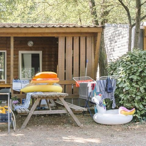 Chalet 4 personen - Chalet Nature, ohne Sanitäranlagen