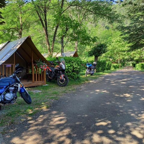 Safarizelt 2 personen - Cyclo Tente Lodge, ohne Sanitäranlagen, ohne Küche