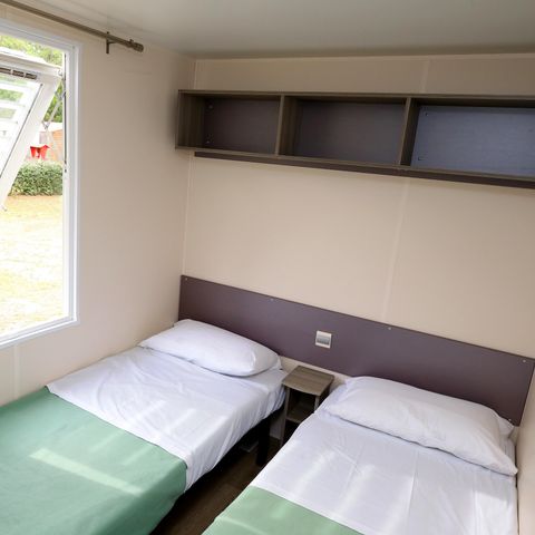 MOBILHOME 4 personas - Loggia Confort - Aire acondicionado - TV vista jardín