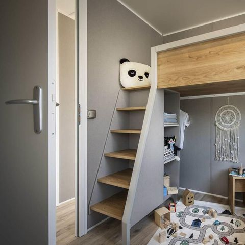 Stacaravan 4 personen - Family Classic - Airconditioning - TV uitzicht op tuin