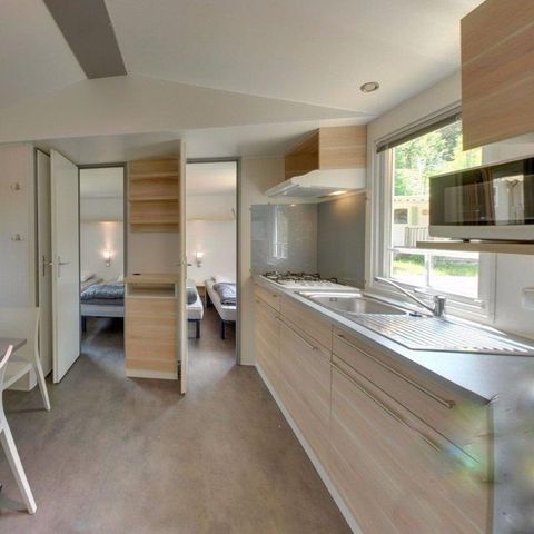MOBILE HOME 6 people - Espace Classic - Air conditioning - TV with garden view
