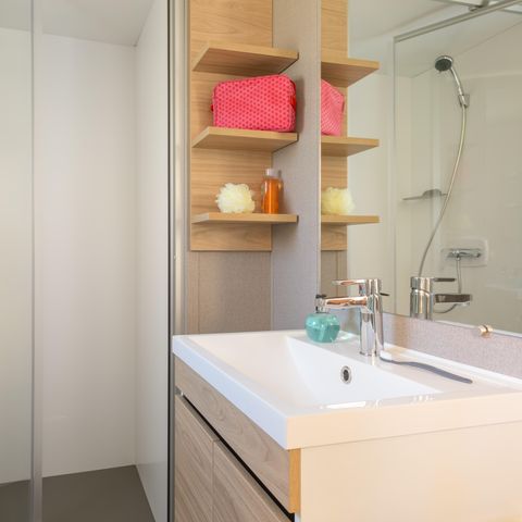 MOBILHOME 6 personas - Espace Premium 32m² - Aire acondicionado - TV con vistas a la montaña