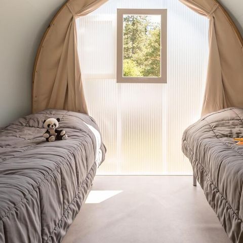 TENTE 4 personnes - Tente Ciela Coco Sweet - 2 chambres (sans sanitaire)