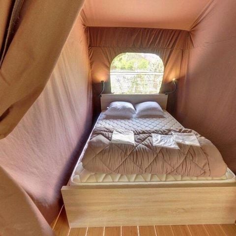 TENTE 5 personnes - Tente Ciela Nature Lodge SPA - 3 chambres - Cuisine équipée - Salle de bain