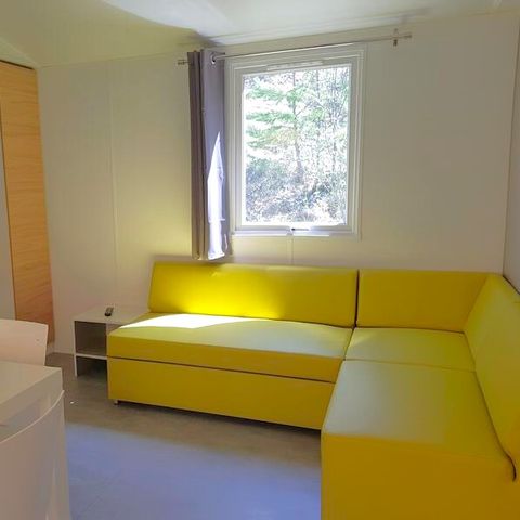 Mobilhome 6 personnes - Mobil home Prestige SPA - 3 chambres dont 1 suite parentale - draps, serviettes et plancha