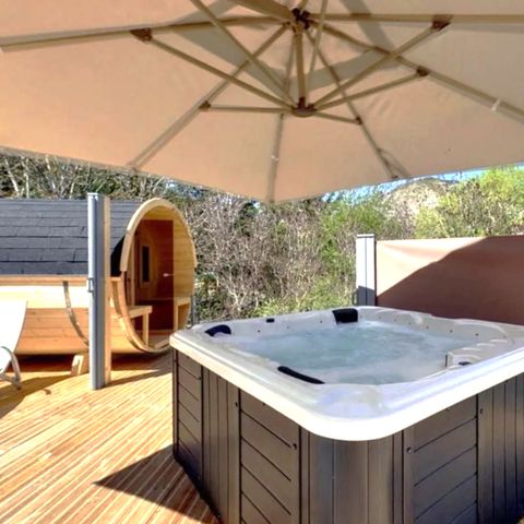 Chalet 6 persons - Ciela Exception SPA - 3 bedrooms including 2 master bedrooms - bed linen, towels and tea...