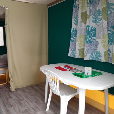Bungalowzelt 5 personen - Zeltbungalow Pagan Standard 25m² - 2 Schlafzimmer - mit Sanitäranlagen 2/5 pers.