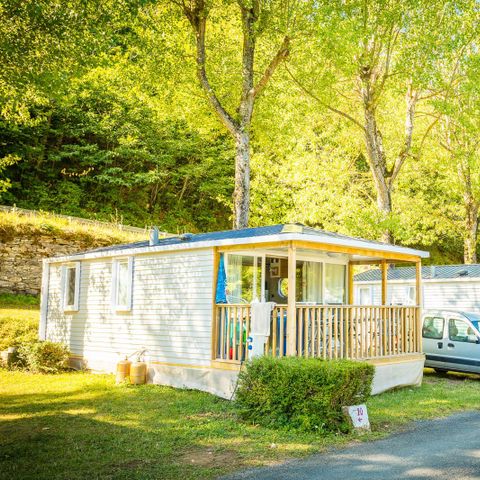 MOBILE HOME 6 people - Mobile-home O'hara Confort 25 m² - 2 bedrooms + Covered terrace + TV 4/6 pers