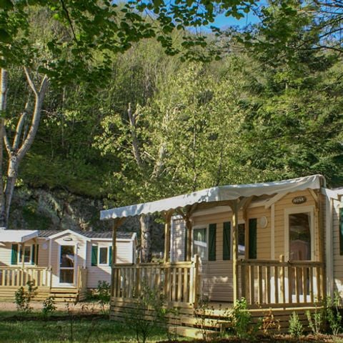 MOBILHOME 8 personnes - Titania Confort 32m² (3 chambres) avec terrasse couverte