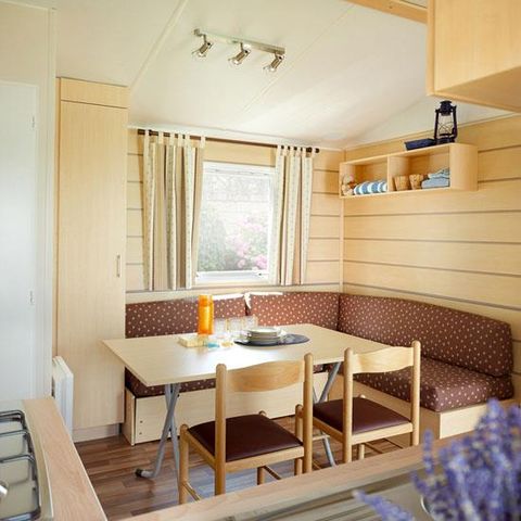 MOBILHOME 8 personnes - Titania Confort 32m² (3 chambres) avec terrasse couverte