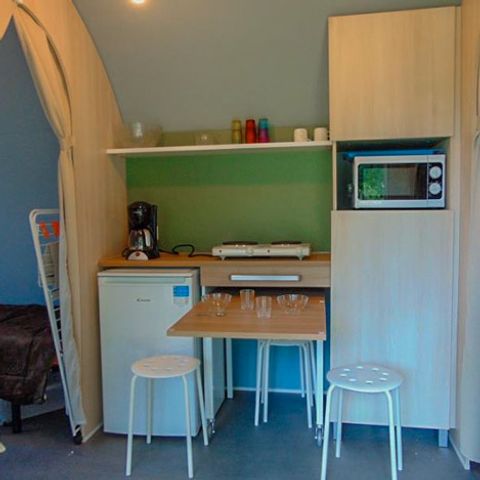 Glampingtent 4 personen - Coco Sweet 16m² - 2 kamers (zonder badkamer) - Riverside 2/4 pers
