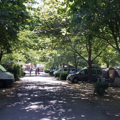 STAANPLAATS - Comfortpakket: tent, caravan of camper, elektriciteit (80-100m²)