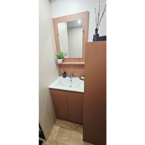 MOBILE HOME 4 people - NEW// Mobile-home Oasis Premium 35m² - 2 bedrooms + LV + Clim + Plancha 2/4 pers