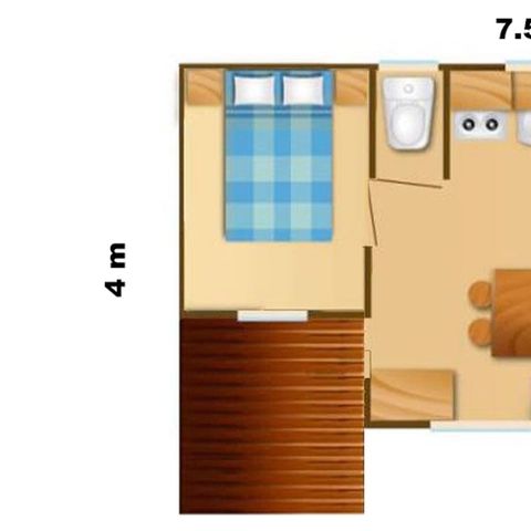 Mobile home 4 persons - Sunroller