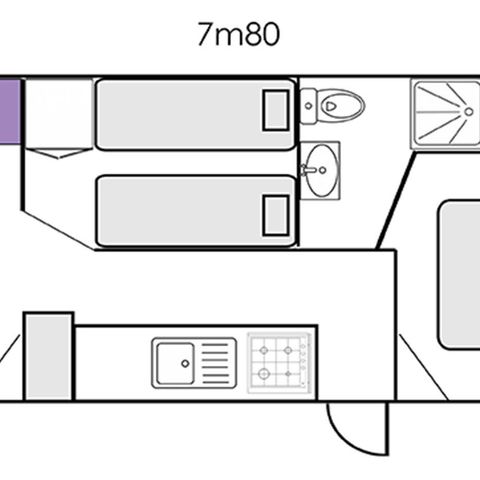 Mobilhome 4 personas - Estándar
