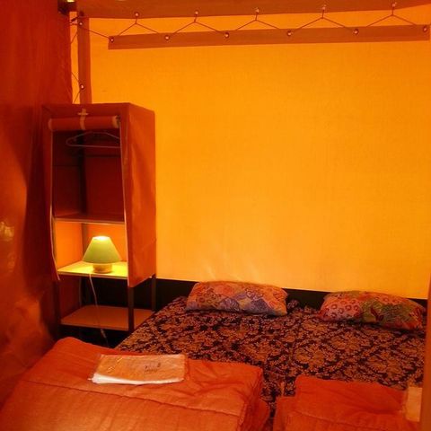 Glampingtent 5 personen - 5-persoons bungalowtent