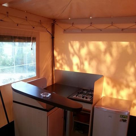 Glampingtent 5 personen - 5-persoons bungalowtent