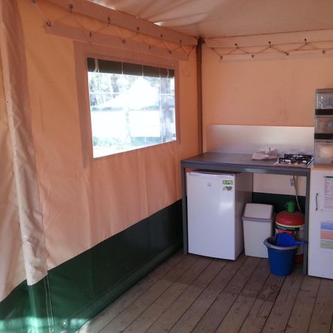 BUNGALOW DE LONA 5 personas - Bungalow de lona de 5 plazas