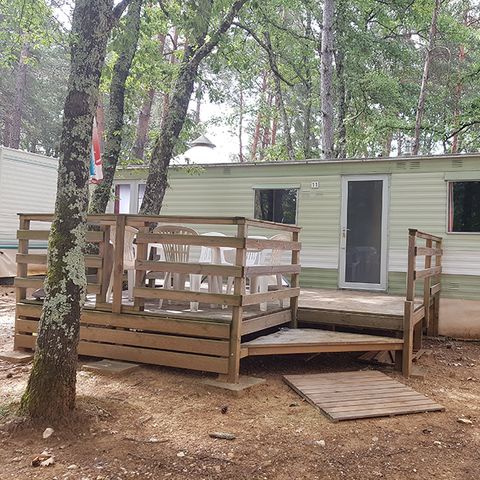 Stacaravan 4 personen - Grote standaard stacaravan