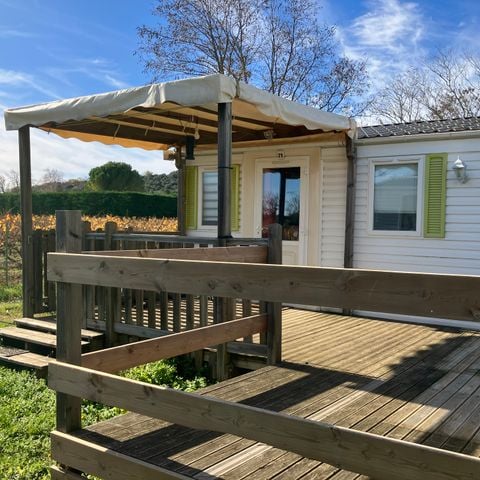 Mobilhome 4 personnes - 24 a 26 m² - 2 chambres