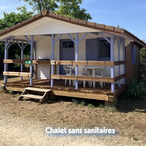 Chalet 4 personen - Wanderer, 2 Schlafzimmer, ohne Sanitäranlagen