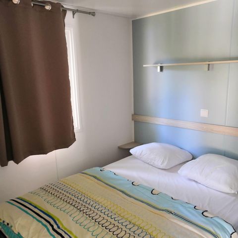 Mobile home 6 persons - Cottage Premium Clim - 29 m² - 2 bedrooms - 4/6 pers - air conditioning & plancha