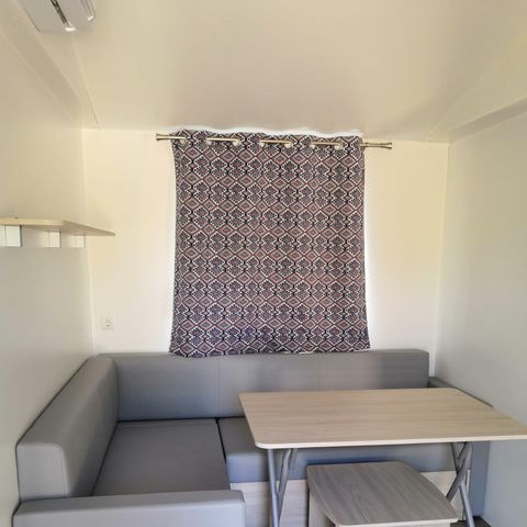 Mobile home 6 persons - Cottage Premium Clim - 29 m² - 2 bedrooms - 4/6 pers - air conditioning & plancha