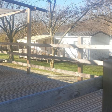 Mobile home 6 persons - Cottage Premium Clim - 29 m² - 2 bedrooms - 4/6 pers - air conditioning & plancha