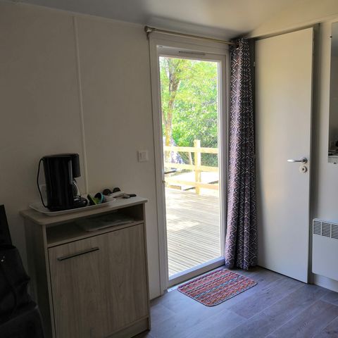 Mobile home 6 persons - Cottage Premium Clim - 29 m² - 2 bedrooms - 4/6 pers - air conditioning & plancha