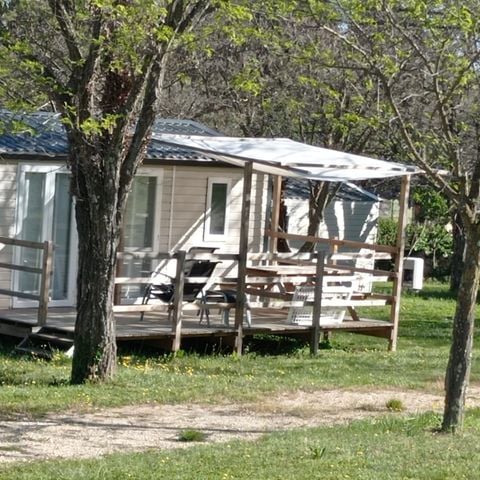 Stacaravan 4 personen - Cottage Confort Clim - 24 m² - 2 slaapkamers - 4 pers - airconditioning