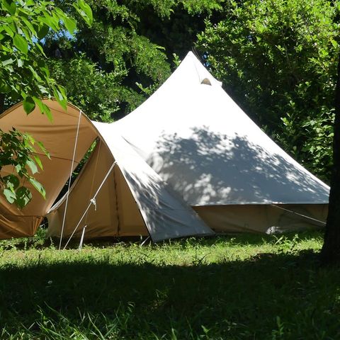TENDA DA CAMPEGGIO 4 persone - Tenda Tipi attrezzata - 4 persone