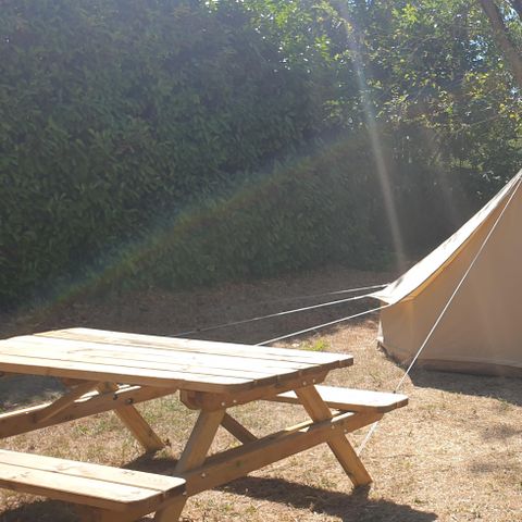 Zelt 4 Personen - Eingerichtetes Tipi-Zelt - 4 pers.