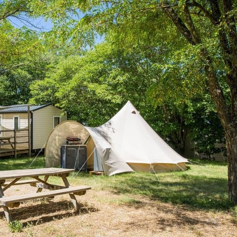 Zelt 4 Personen - Eingerichtetes Tipi-Zelt - 4 pers.