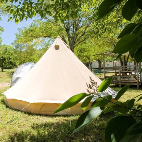 Zelt 4 Personen - Eingerichtetes Tipi-Zelt - 4 pers.