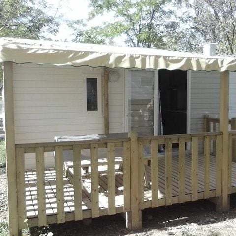 Mobile home 6 persons - Cottage " La petite tribu " - 26 m² - 2 bedrooms - 6 pers - Plancha