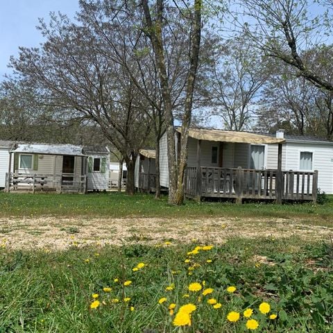 Mobile home 6 persons - Cottage " La petite tribu " - 26 m² - 2 bedrooms - 6 pers - Plancha