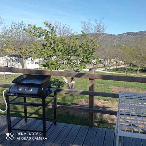 Mobilheim 8 Personen - Cottage Prestige Famille Clim - 35 m² - 3 Zimmer - 6/8 pers - Klimaanlage & Plancha